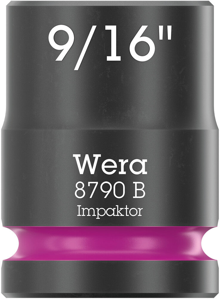 Wera Tools - 8790 B Impaktor socket with 3/8" drive