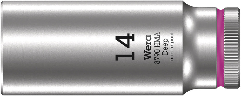 Wera Tools - 8790 HMA Deep 1/4" socket