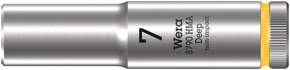 Wera Tools - 8790 HMA Deep 1/4" socket