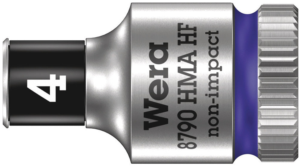 Wera Tools - 8790 HMA HF Zyklop socket with 1/4" drive with holding function
