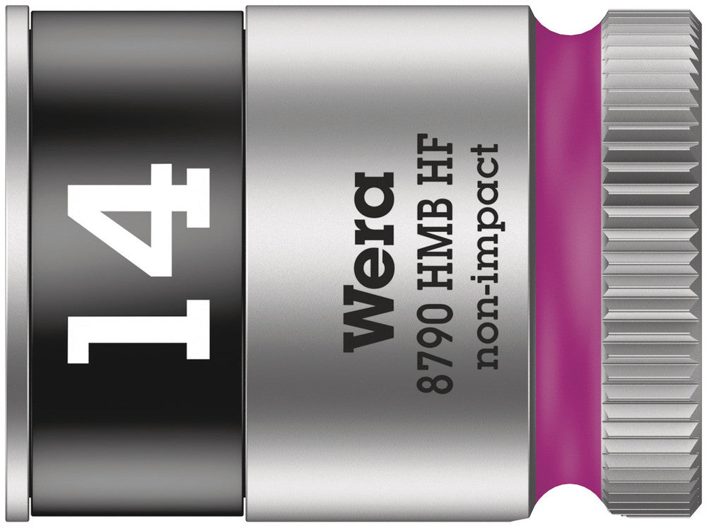 Wera Tools - 8790 HMB HF Zyklop socket with 3/8" drive with holding function