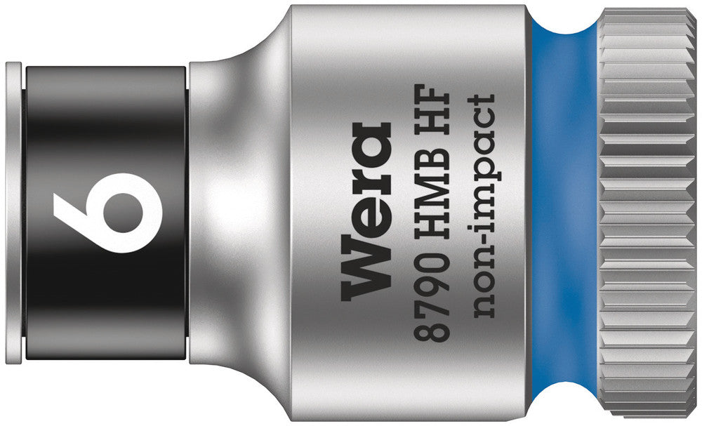 Wera Tools - 8790 HMB HF Zyklop socket with 3/8" drive with holding function