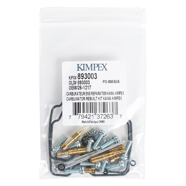 Kimpex-CARBURATOR REBUILT KIT KAWA KIMPEX 26-1217