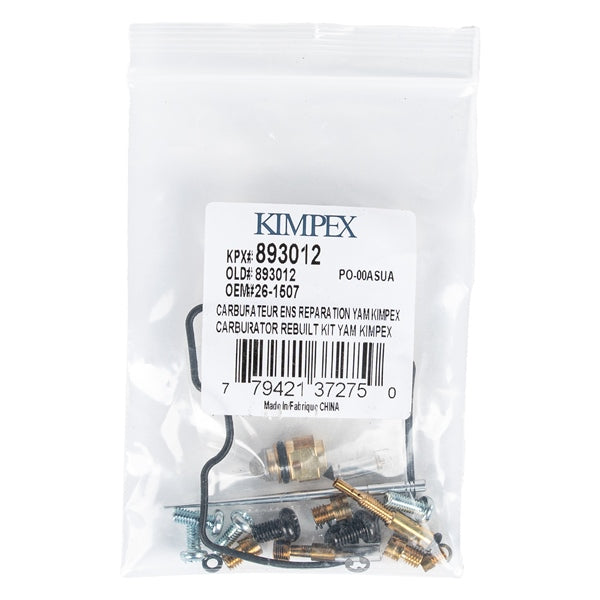 Kimpex-CARBURATOR REBUILT KIT YAM KIMPEX 26-1507