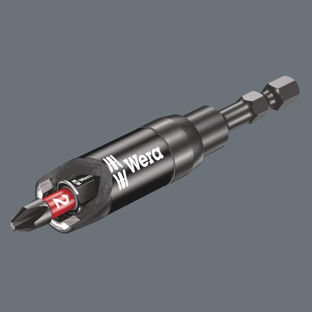 Wera Tools - 897/4 IMP R SB Impaktor holder with retaining ring and ring magnet