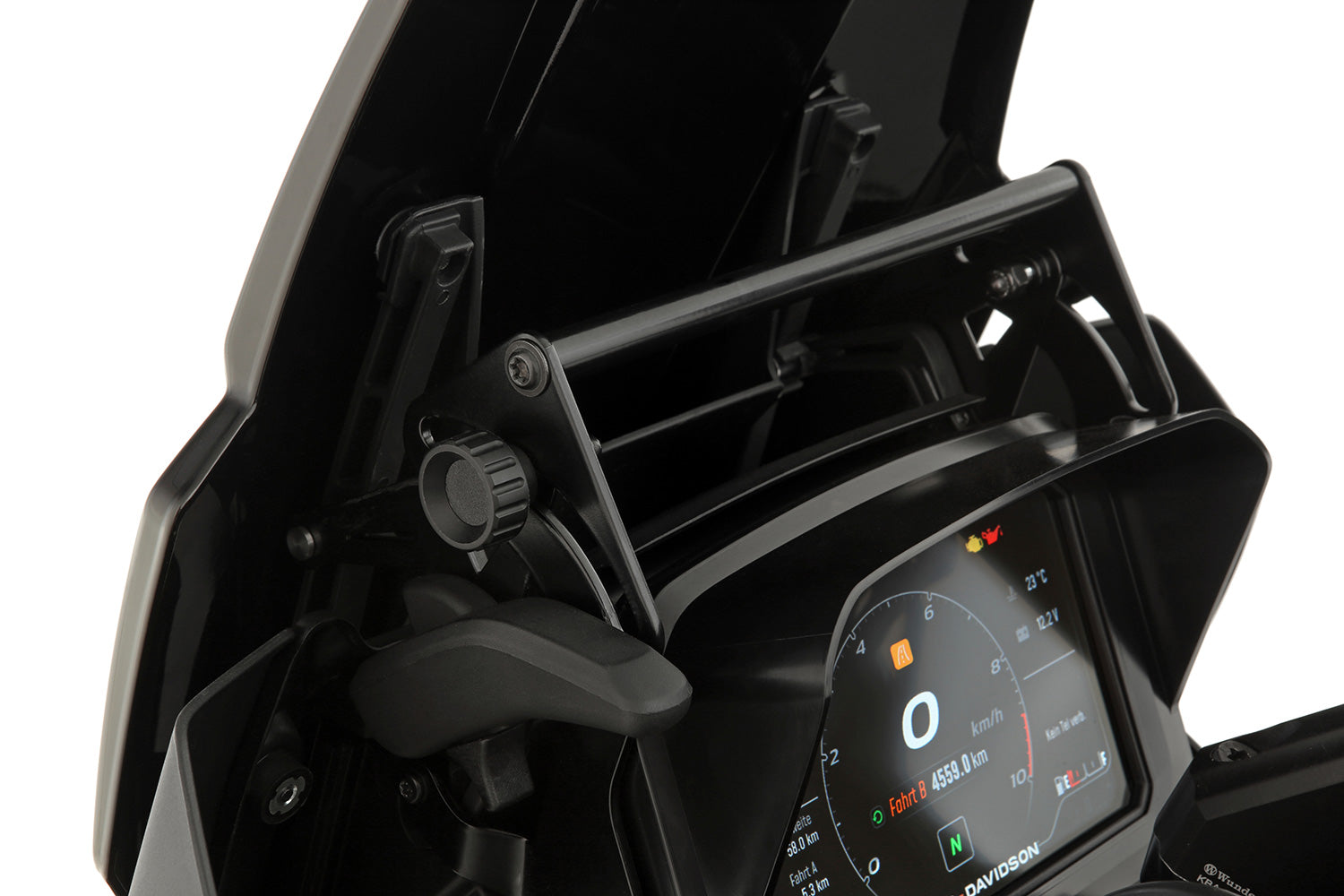 Wunderlich MARATHON windshield with windshield reinforcement-90154-002