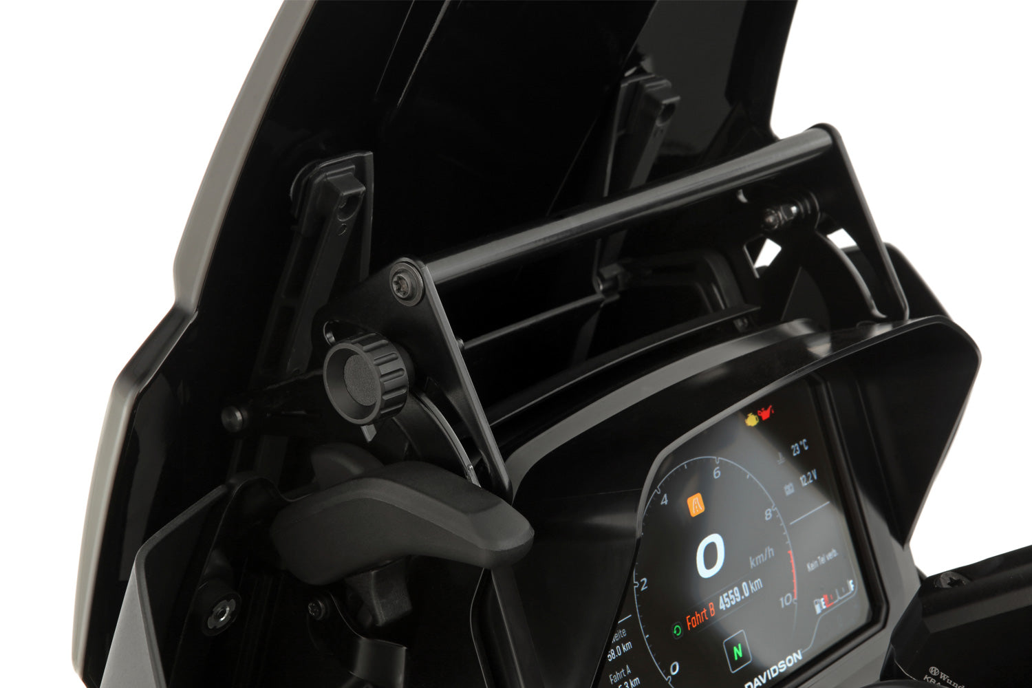 Wunderlich - Bundle of Windshield Reinforcements & Device Holder