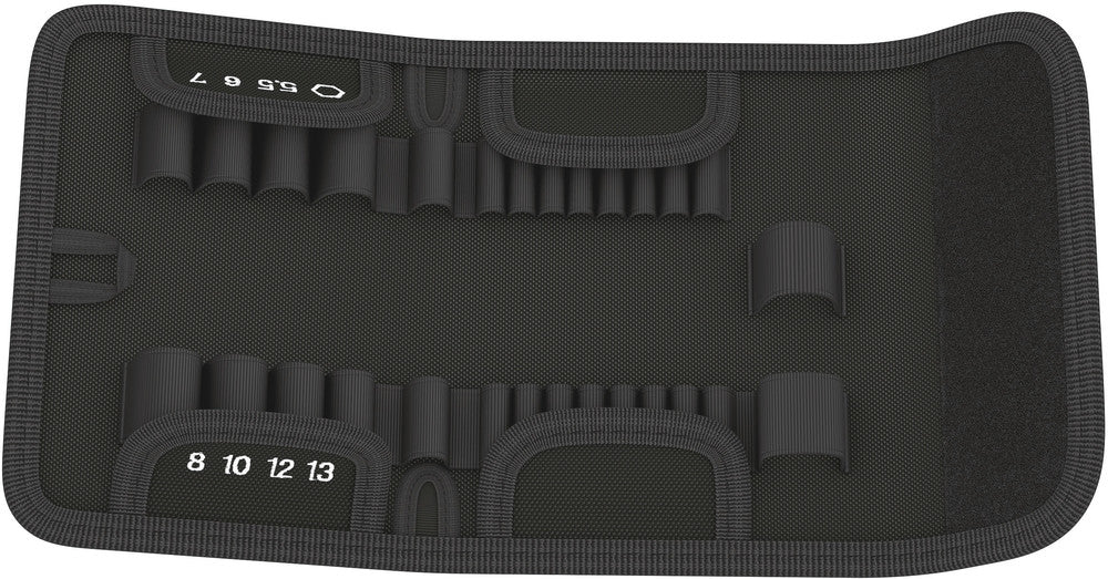 Wera Tools - 9415 Folding pouch for Kraftform Kompakt Zyklop Speed 1/4", empty
