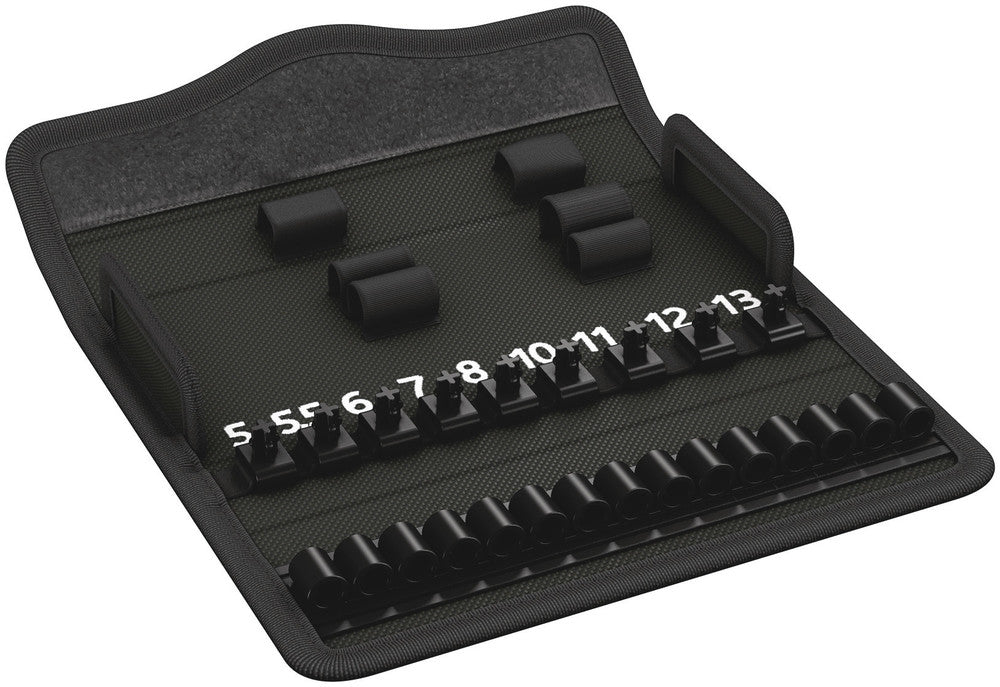 Wera Tools - 9419 Textile Box 8100 SA Zyklop Metal Switch, empty