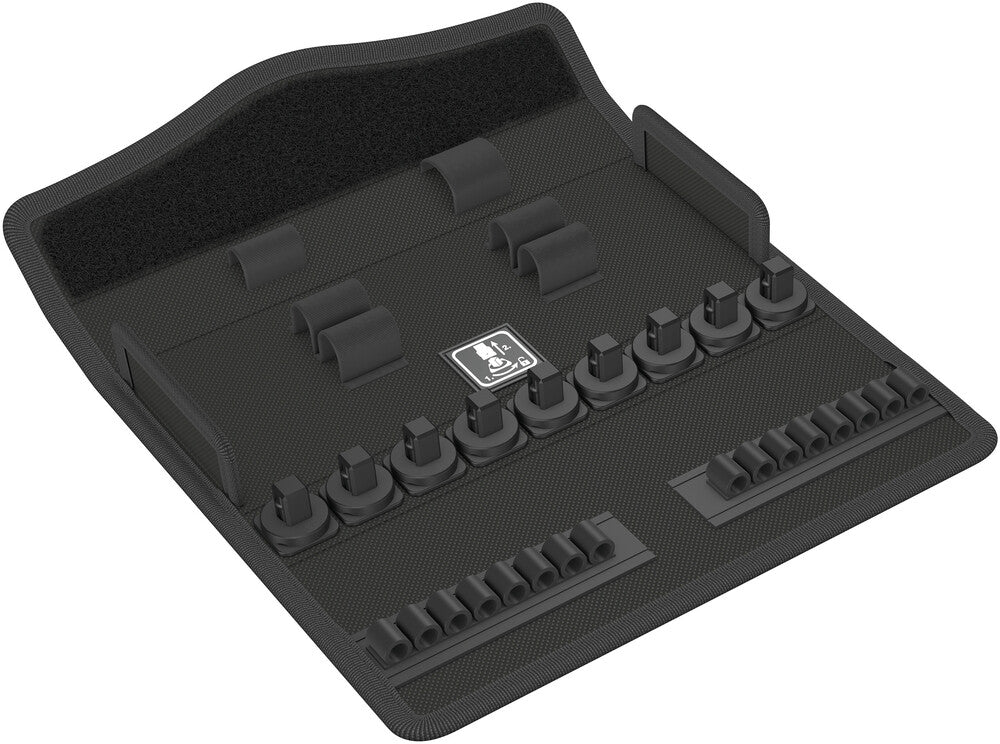 Wera Tools - 9473 Textile box 8004 B Zyklop Metal 3/8", empty