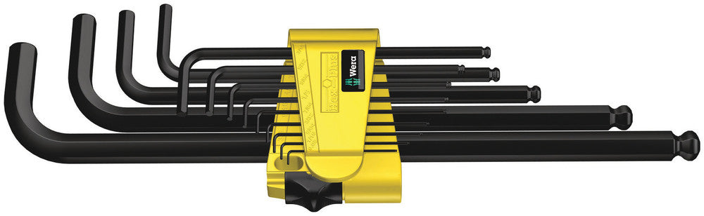 Wera Tools - 950/13 Hex-Plus Imperial 1 SB L-key set, imperial, BlackLaser
