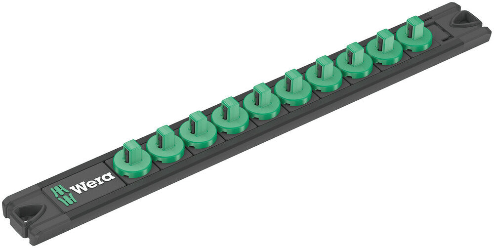 Wera Tools - 9600 Magnetic socket rail, 1/4", empty