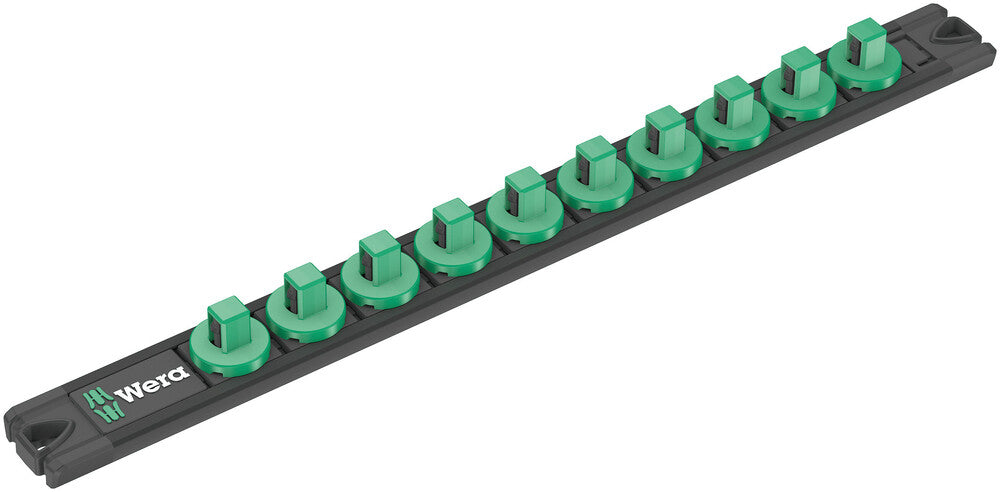 Wera Tools - 9601 Magnetic socket rail, 3/8", empty