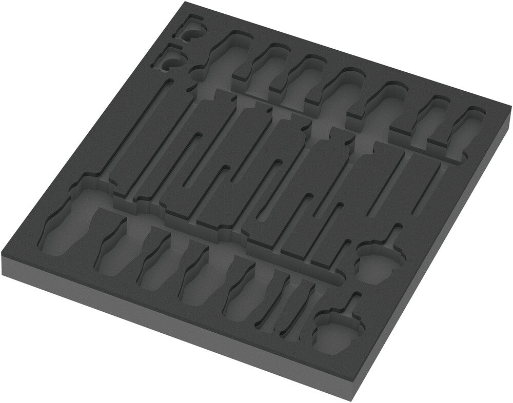 Wera Tools - 9810 Foam insert screwdriver set 1, empty