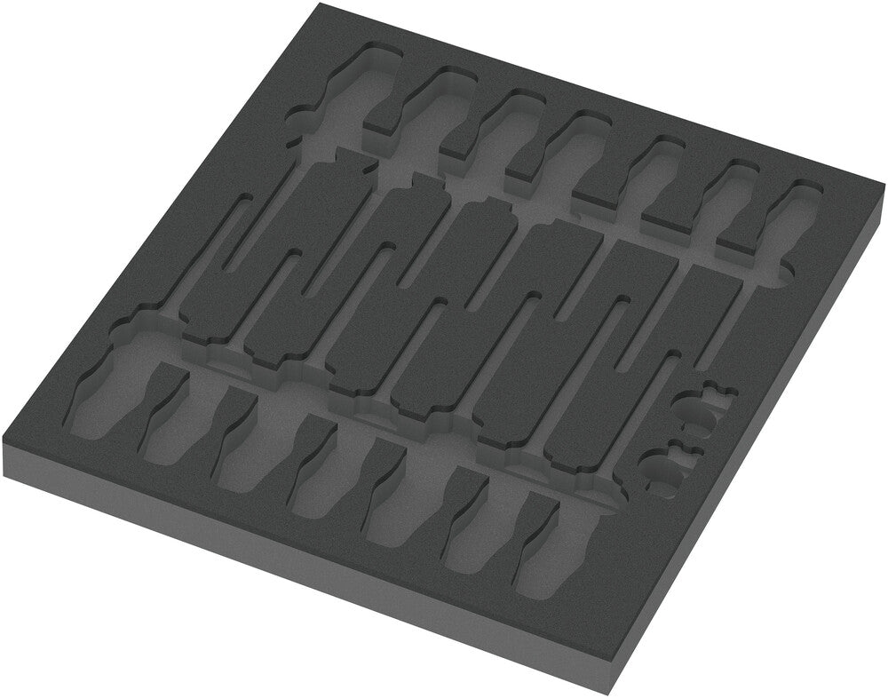 Wera Tools - 9811 Foam insert VDE screwdriver set 1, empty