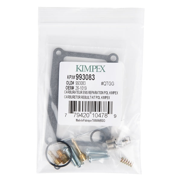 Kimpex - Carburetor Repair Kit for Polaris (26-1019)