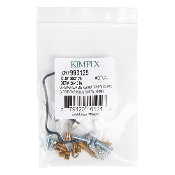 Kimpex - Carburetor Repair Kit for Polaris (26-1016)