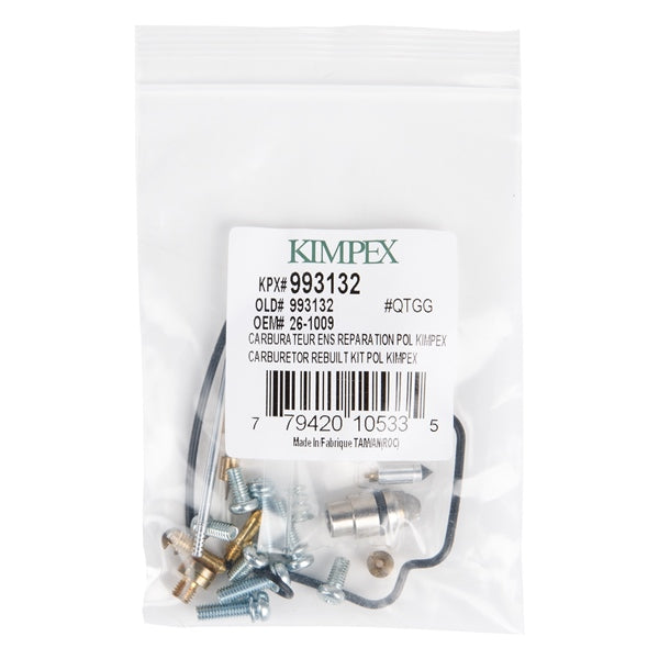 Kimpex - Carburetor Repair Kit for Polaris (26-1009)