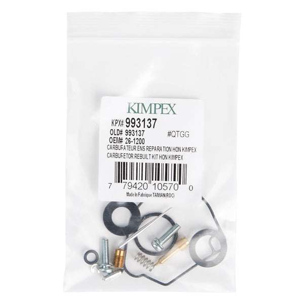 Kimpex - Carburetor Repair Kit for Honda (26-1200)