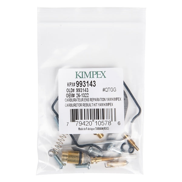 Kimpex - Carburetor Repair Kit for Yamaha (26-1322)