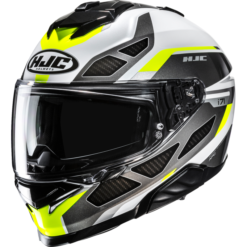 HJC i71 Zest White/Hi-Vis