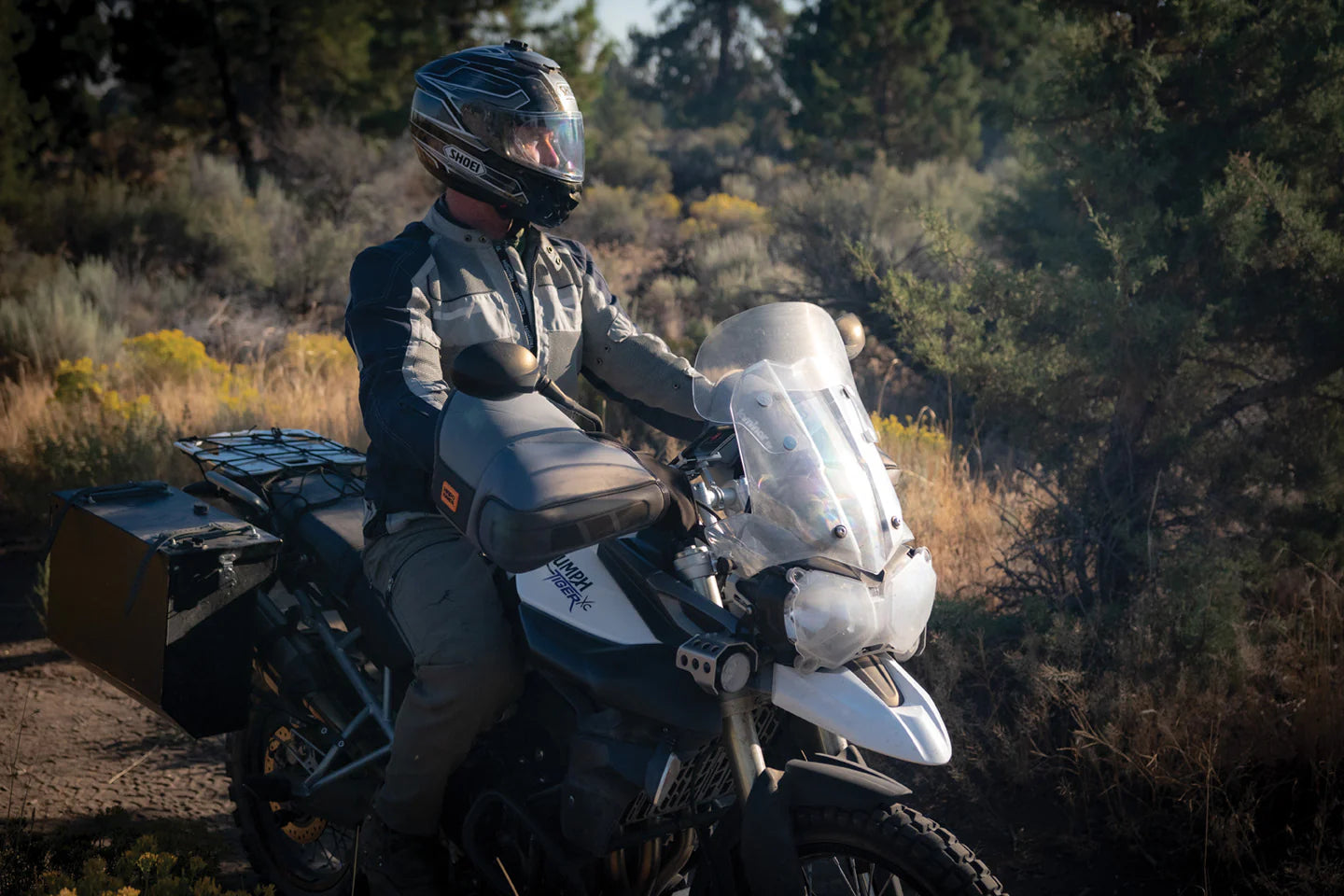 Hippo Hands - 'Alcan' Hand Warmer Covers, for MAX Coverage on ADV/Touring Motorcycles