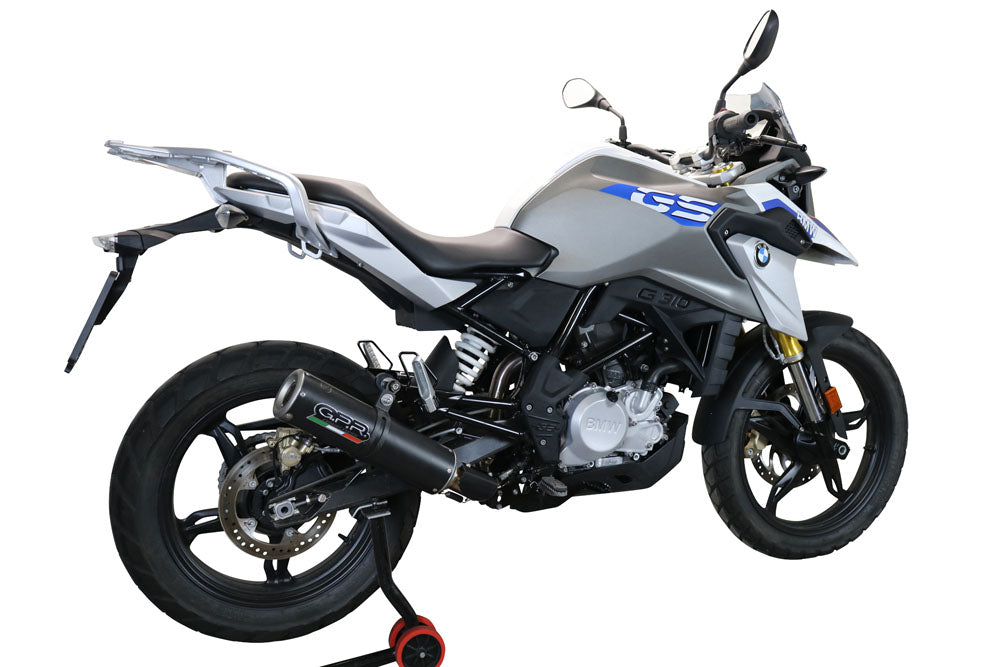 GPR-Exhaust---M3-Black-Titanium-Full-Line-for-G-310-GS-from-2022-to-2024-dB-Killer-Catalyst