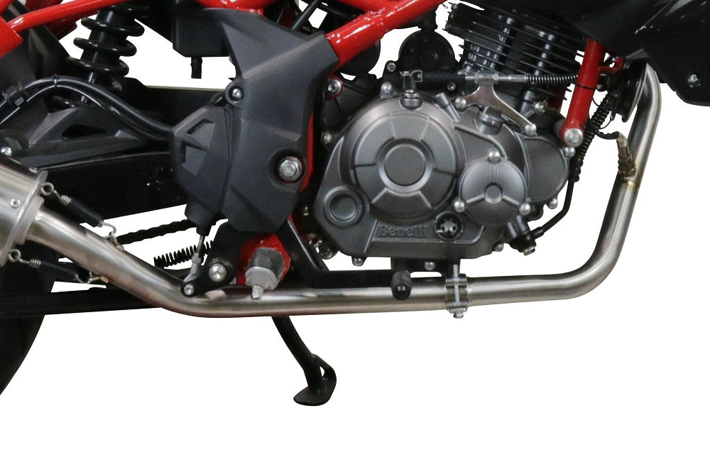 GPR-Exhaust---M3-Inox-Full-Line-for-BN-125-from-2018-to-2020-dB-Killer-Catalyst