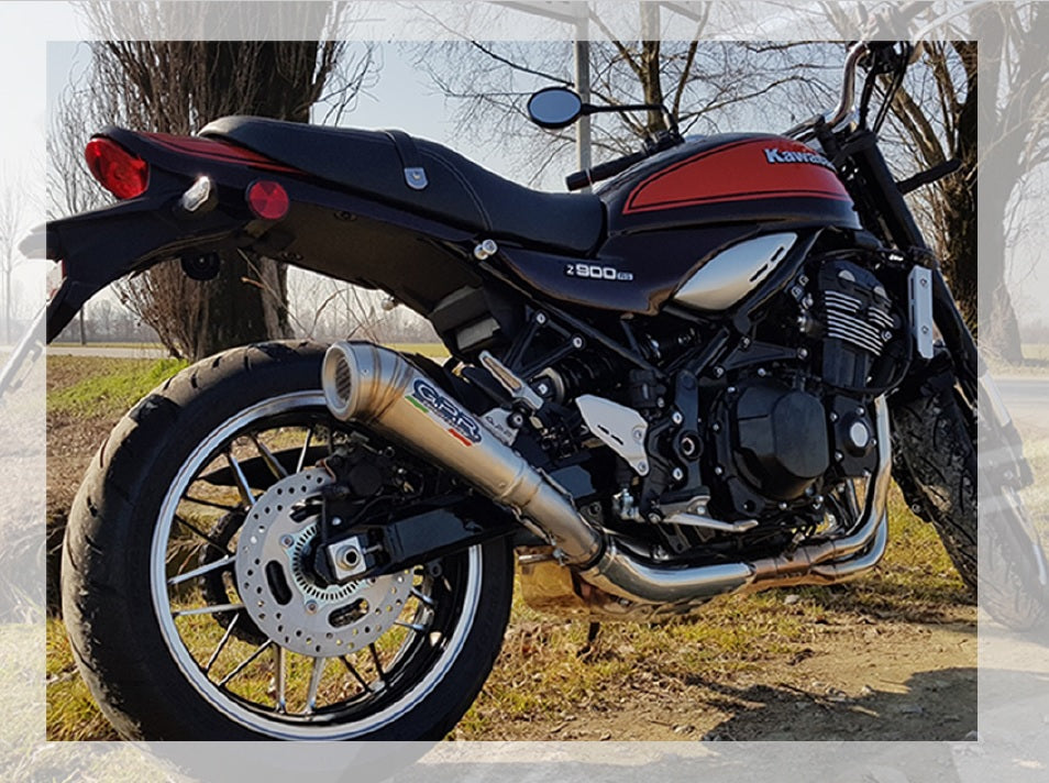 GPR-Exhaust---Ultracone-Inox-Cafè-Racer-Silencer-without-link-pipe-for-R-45-from-1979-to-1985-dB-Killer