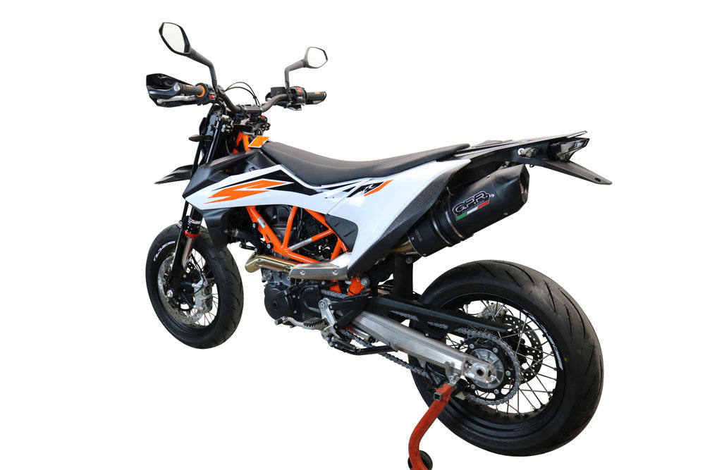 GPR-Exhaust---Furore-Nero-RACING-Slip-on-for-Enduro-690-R-from-2021-to-2024-Link-Pipe-Dbkiller