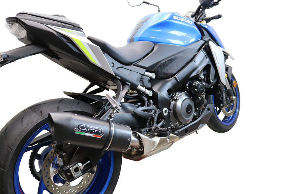 GPR-Exhaust---Furore-Evo4-Nero-Slip-on-for-Gsx-S-1000-F-from-2021-to-2025-dB-Killer-Link-Pipe