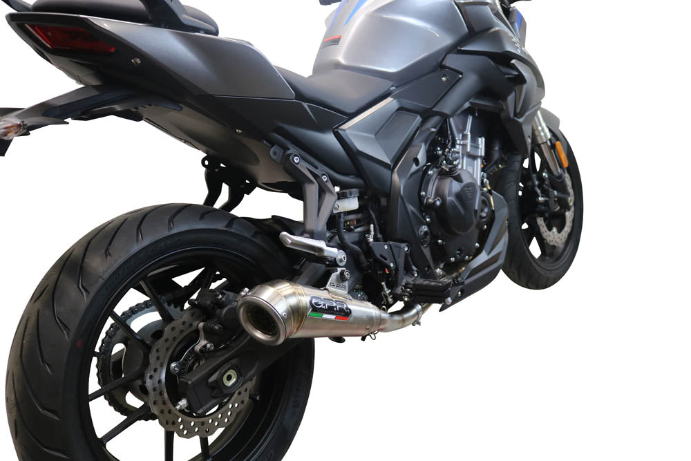 GPR-Exhaust---Powercone-Evo-RACING-Slip-on-for-500R-from-2021-to-2024-Link-Pipe