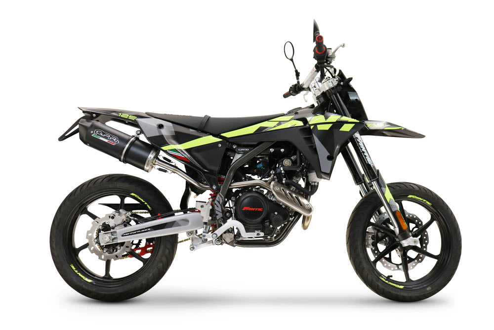 GPR-Exhaust---Furore-Nero-RACING-Slip-on-for-XMF-125-from-2025-to-2026-Link-Pipe-Dbkiller