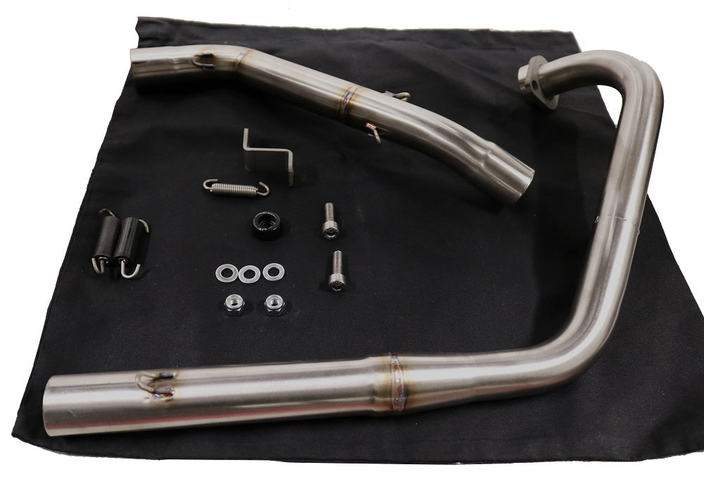 GPR-Exhaust---Furore-Evo4-Nero-Full-Line-for-ZT-125-G1-U-U1-Z2-from-2020-to-2024-dB-Killer-Catalyst