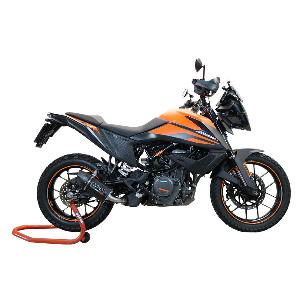 GPR-Exhaust---Furore-Nero-RACING-Slip-on-for-Adventure-390-from-2020-to-2020-Link-Pipe