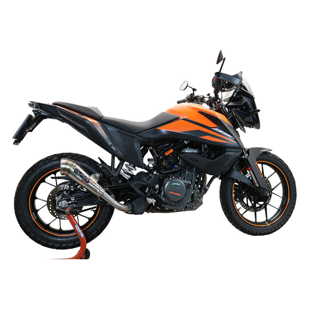 GPR-Exhaust---Powercone-Evo-Slip-on-for-Adventure-390-from-2021-to-2024-dB-Killer-Link-Pipe