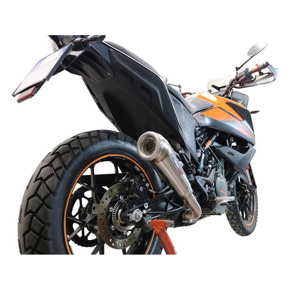 GPR-Exhaust---Powercone-Evo-Slip-on-for-Adventure-390-from-2021-to-2024-dB-Killer-Link-Pipe