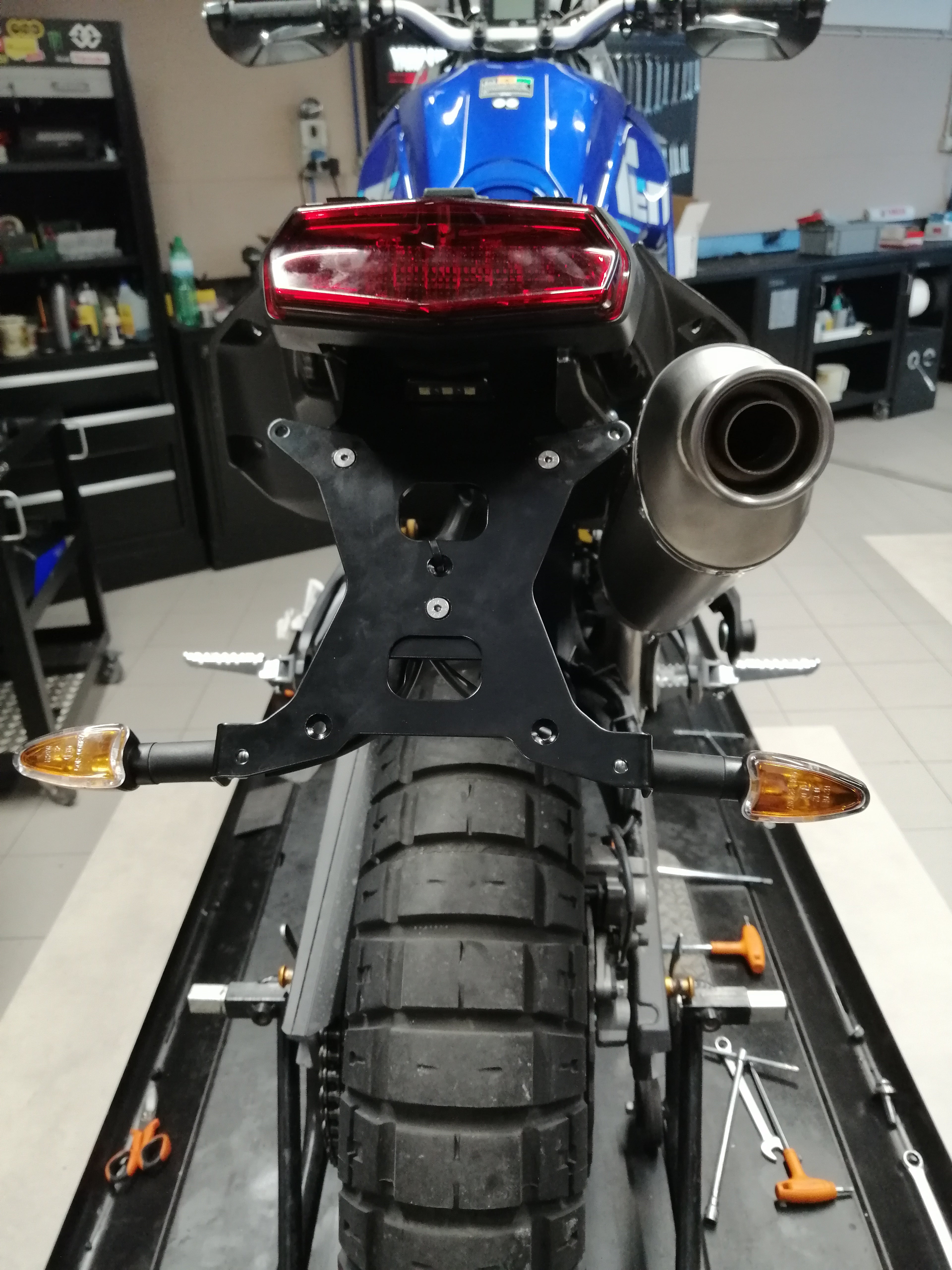 HPCorse - License Plate & Turn Signal Relocation for Tenere 700