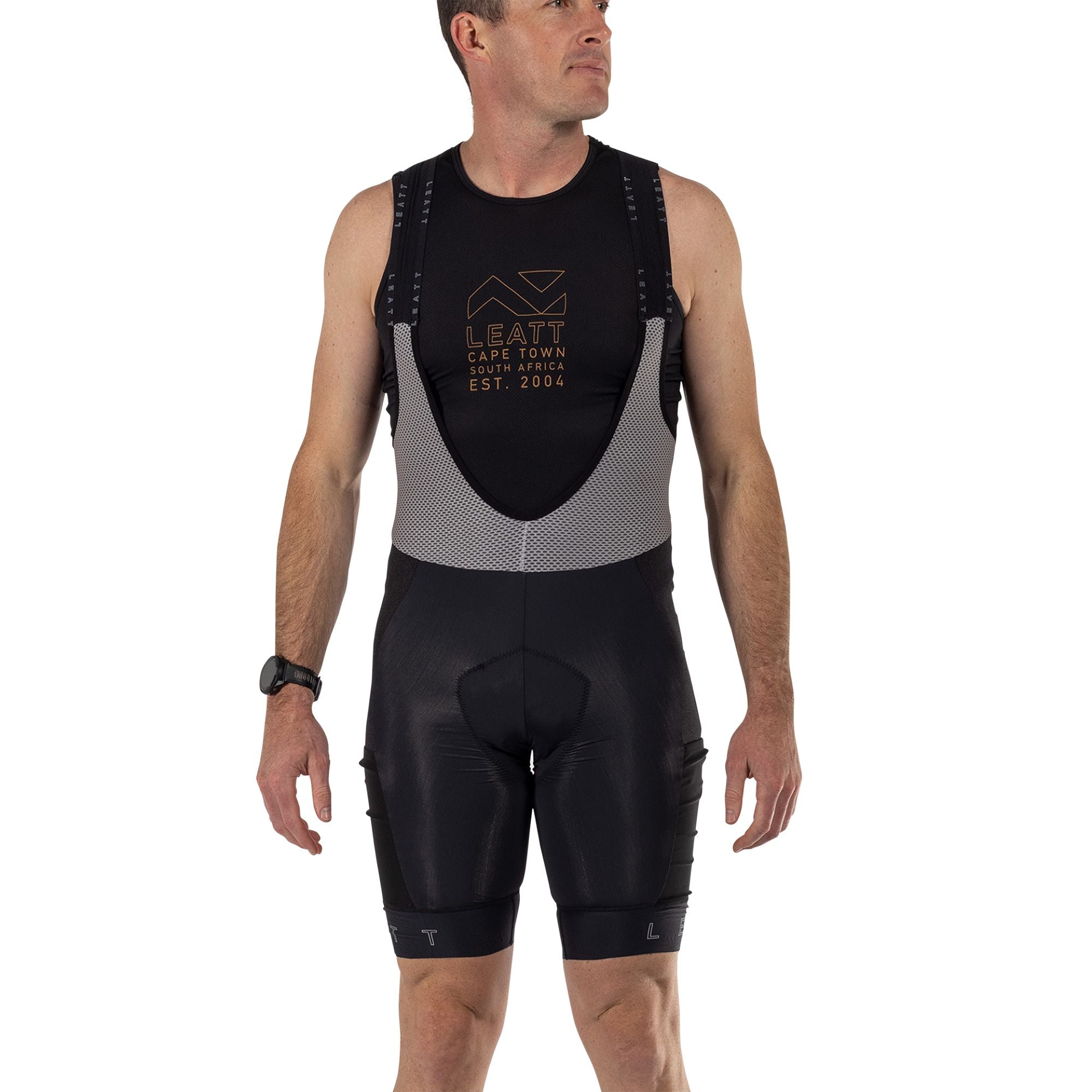 LEATT APPAREL BIB SHORTS 5.0 ENDURANCE BLACK XXL