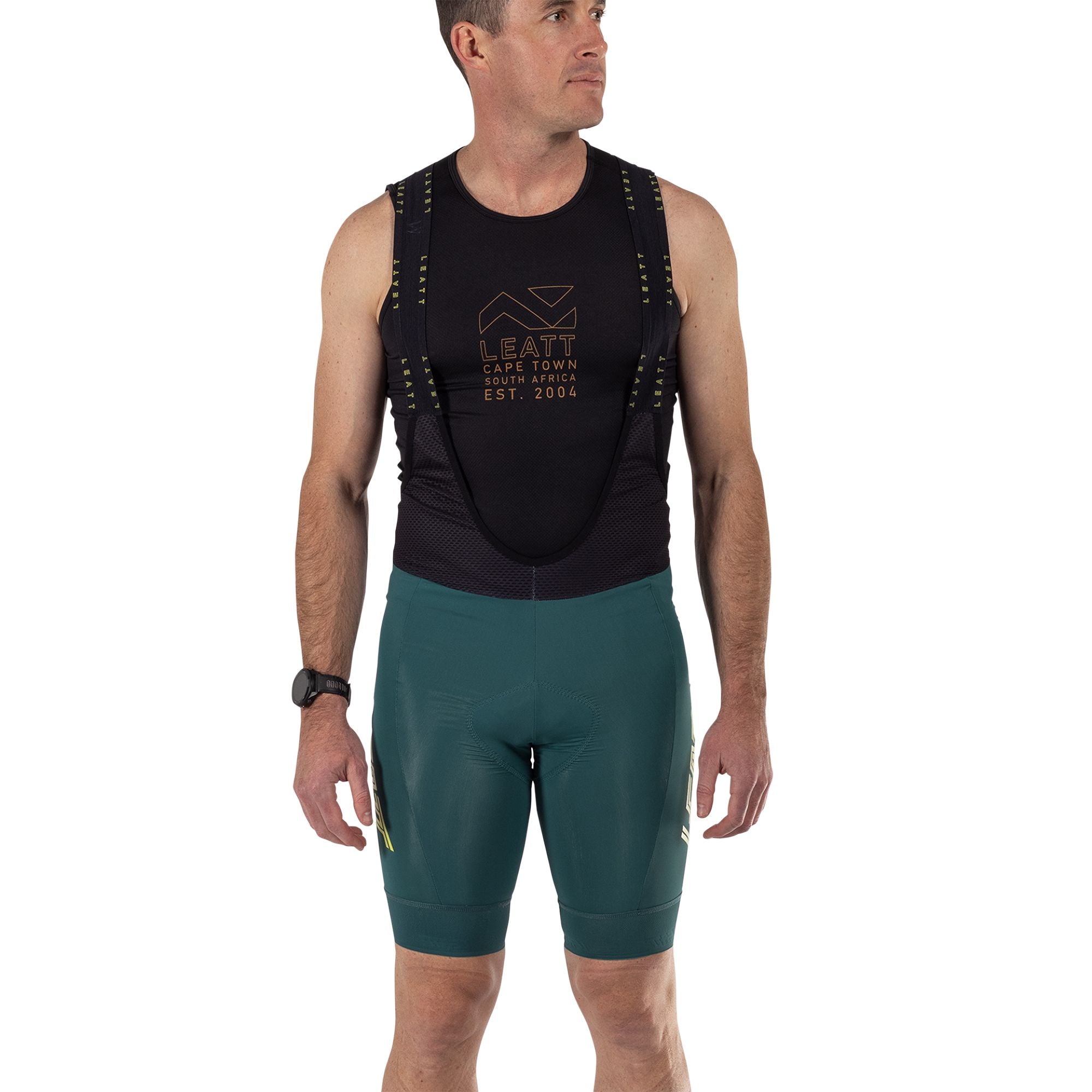 LEATT APPAREL BIB 6.0 ENDURANCE TEAL S