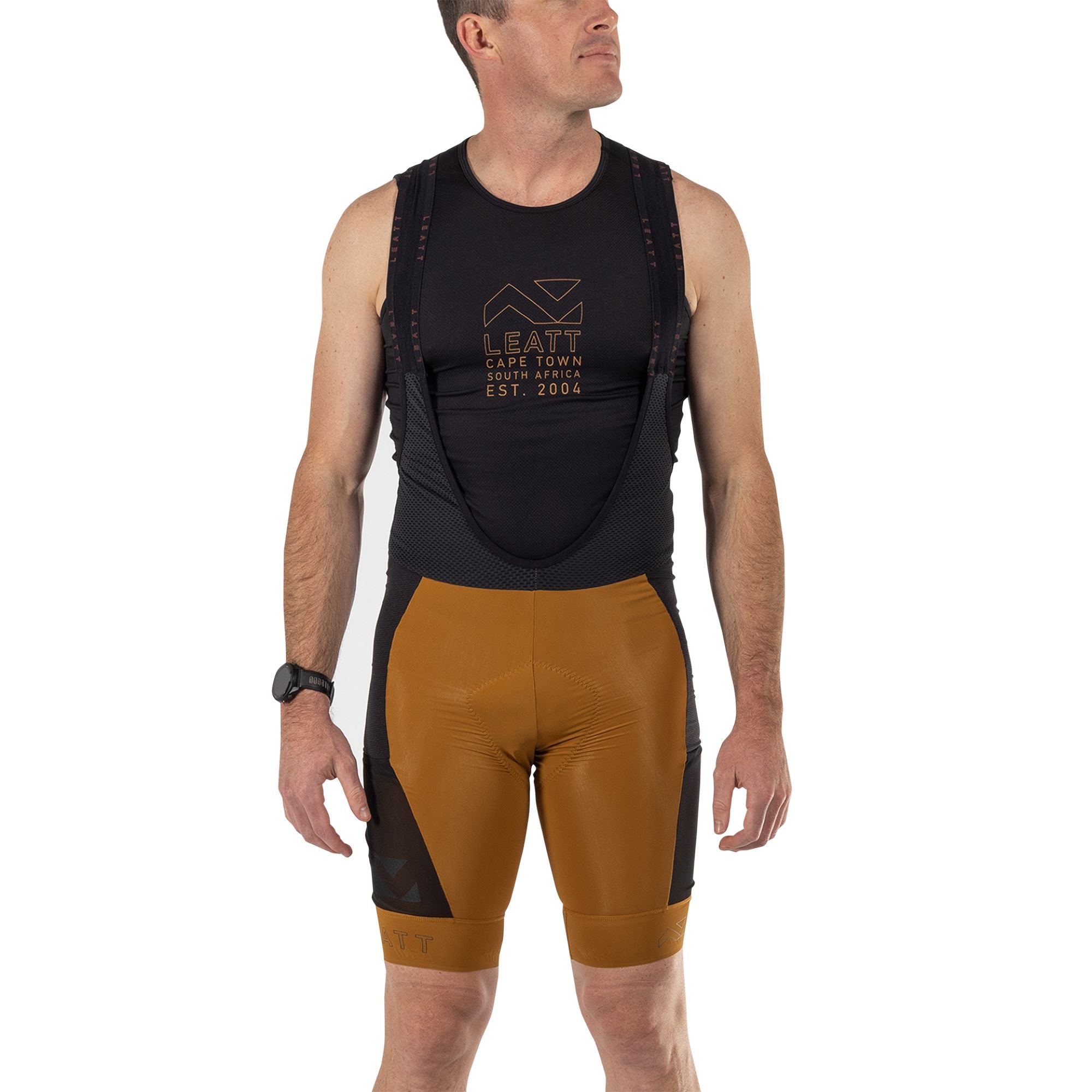 LEATT APPAREL BIB 5.0 ENDURANCE PEANUT L