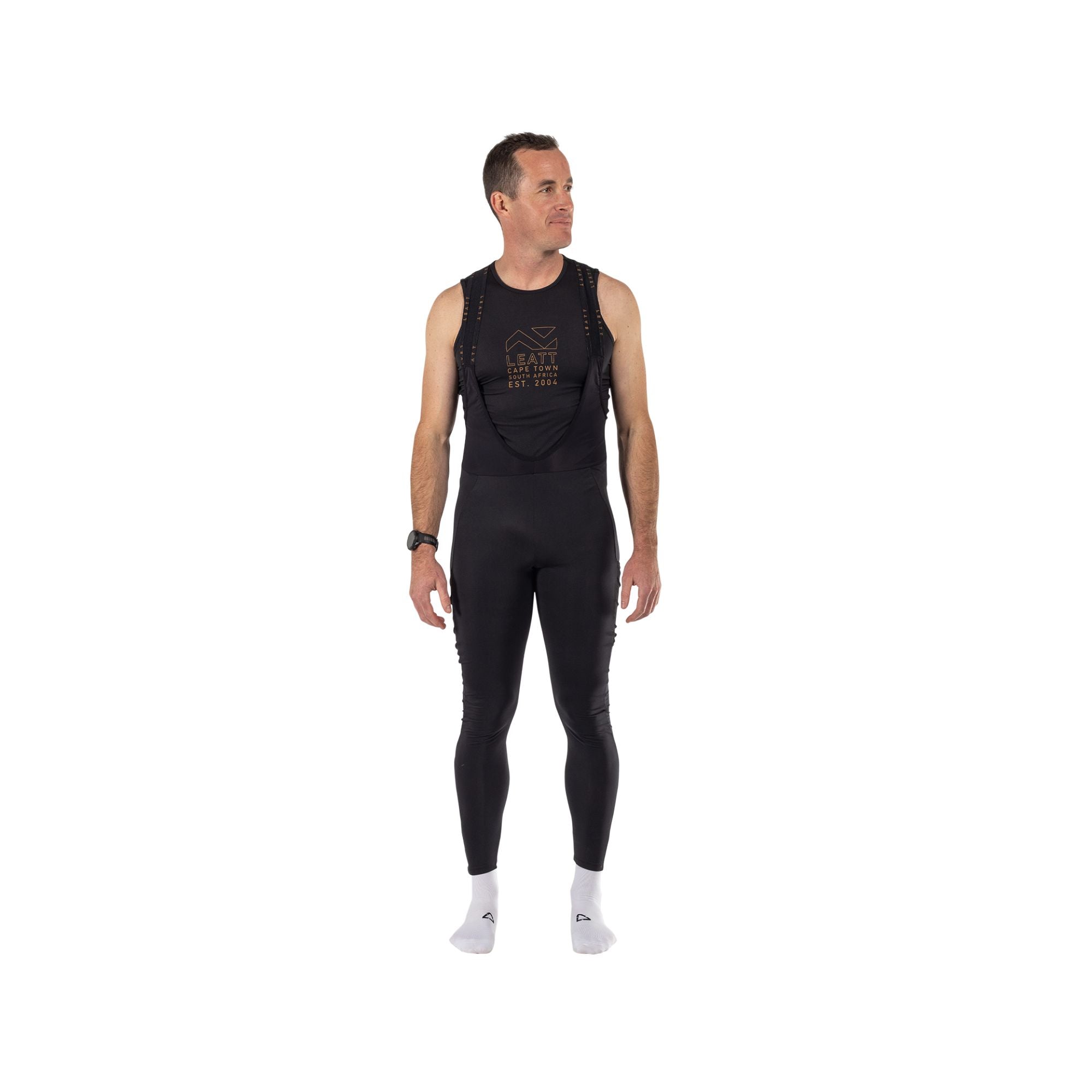 LEATT APPAREL BIB TIGHT 4.0 ENDURANCE BLACK L