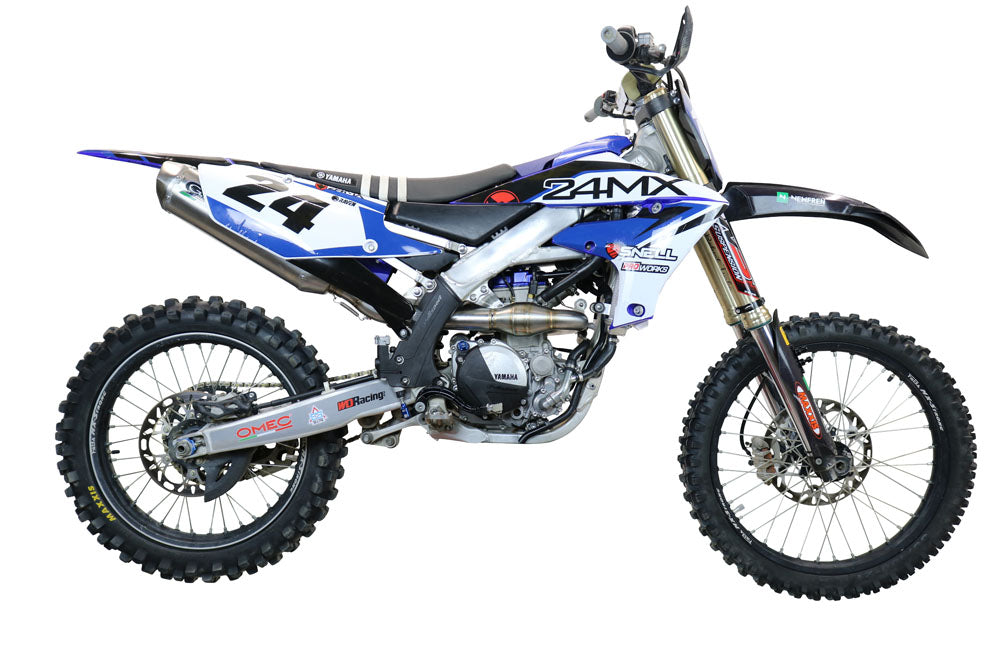 GPR-Exhaust---Pentacross-Inox-Full-Line-for-WR-250-F-from-2020-to-2024-dB-Killer-Spark-Arrestor