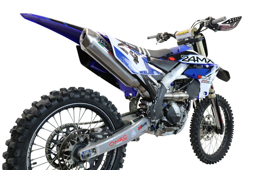 GPR-Exhaust---Pentacross-FULL-Titanium-Full-Line-for-WR-250-F-from-2020-to-2024-dB-Killer-Spark-Arrestor