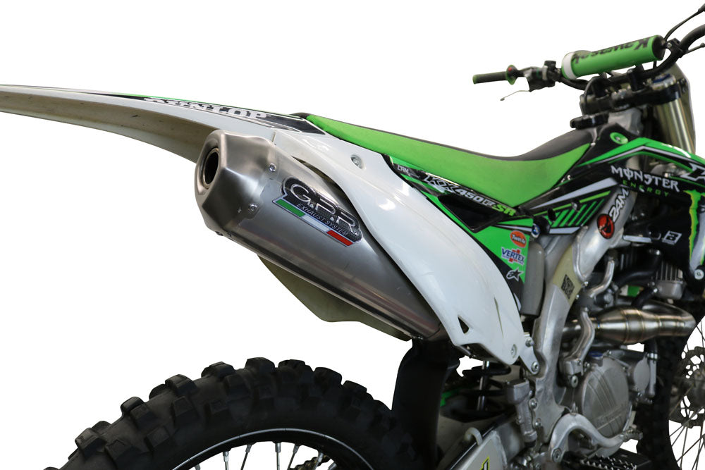 GPR-Exhaust---Pentacross-Titanium-Full-Line-for-KX-450-F-from-2012-to-2015-dB-Killer-Spark-Arrestor