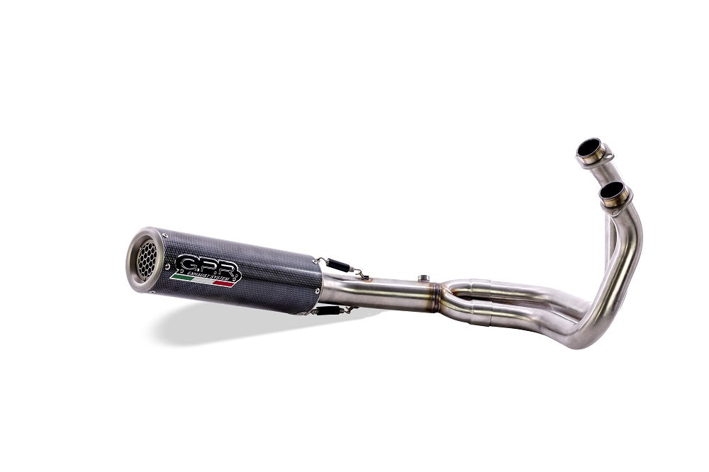 GPR-Exhaust---M3-Poppy-Full-Line-for-Z-650-from-2017-to-2020-dB-Killer-Catalyst