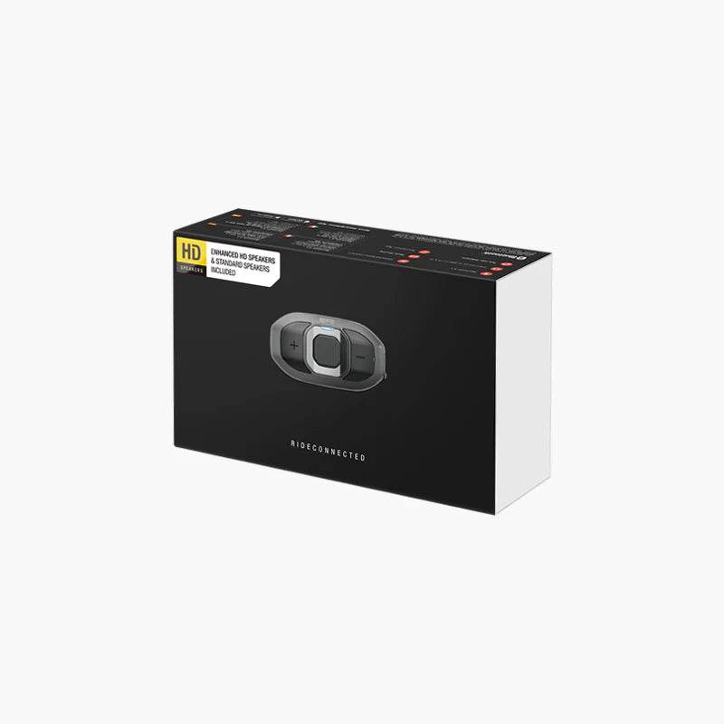 Sena - SF2 Motorcycle Bluetooth Communication System with Dual Speaker Sets