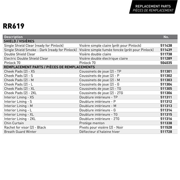 CKX - RR619 Full-Face Helmet
