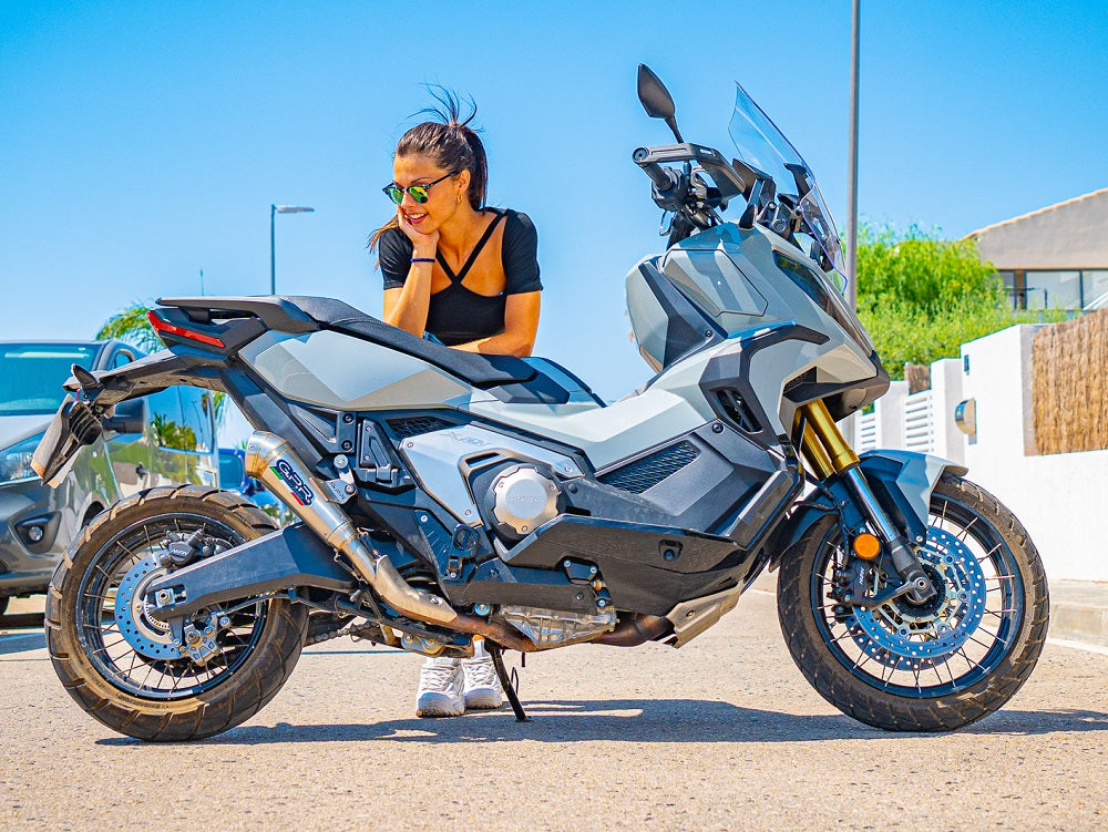 GPR-Exhaust---Powercone-Evo-Slip-on-for-X-Adv-750-from-2021-to-2024-dB-Killer-Link-Pipe