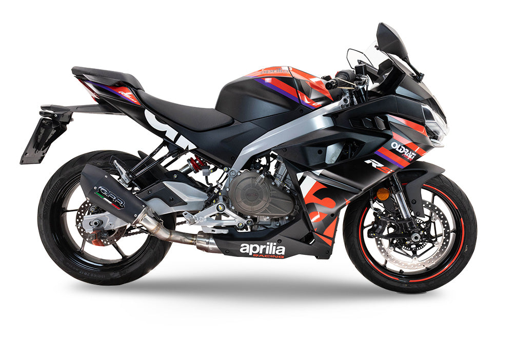 GPR-Exhaust---New-Gpe-Black-titanium-Full-Line-for-RS-457-from-2024-to-2025-dB-Killer-Catalyst